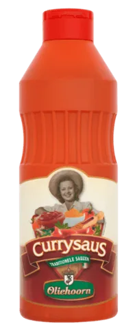 Fles Oliehoorn curry (900ml)
