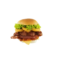 Porc rib burger